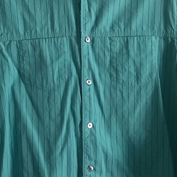 Marc by Marc Jacobs Turquoise Button Down Shirt - Picture 3 of 7